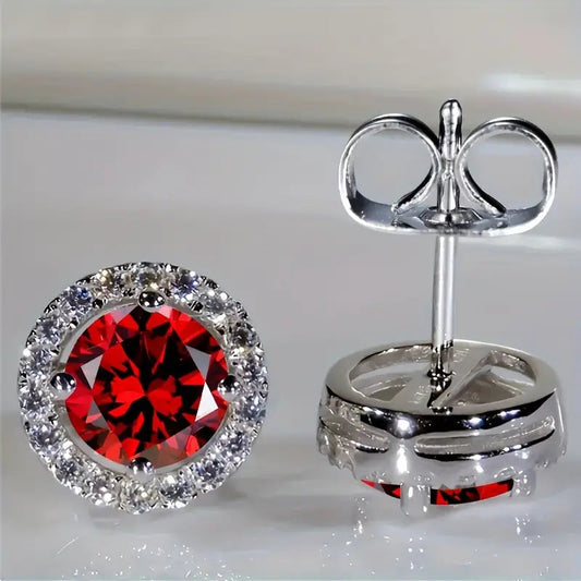 Helmi Örhängen | Vitt guld